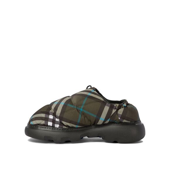 Luxury Quilted Check Slippers - Picture 3 of 4